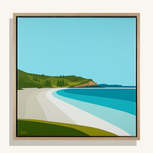 Whale Beach - Original Artwork 43cm x 43cm