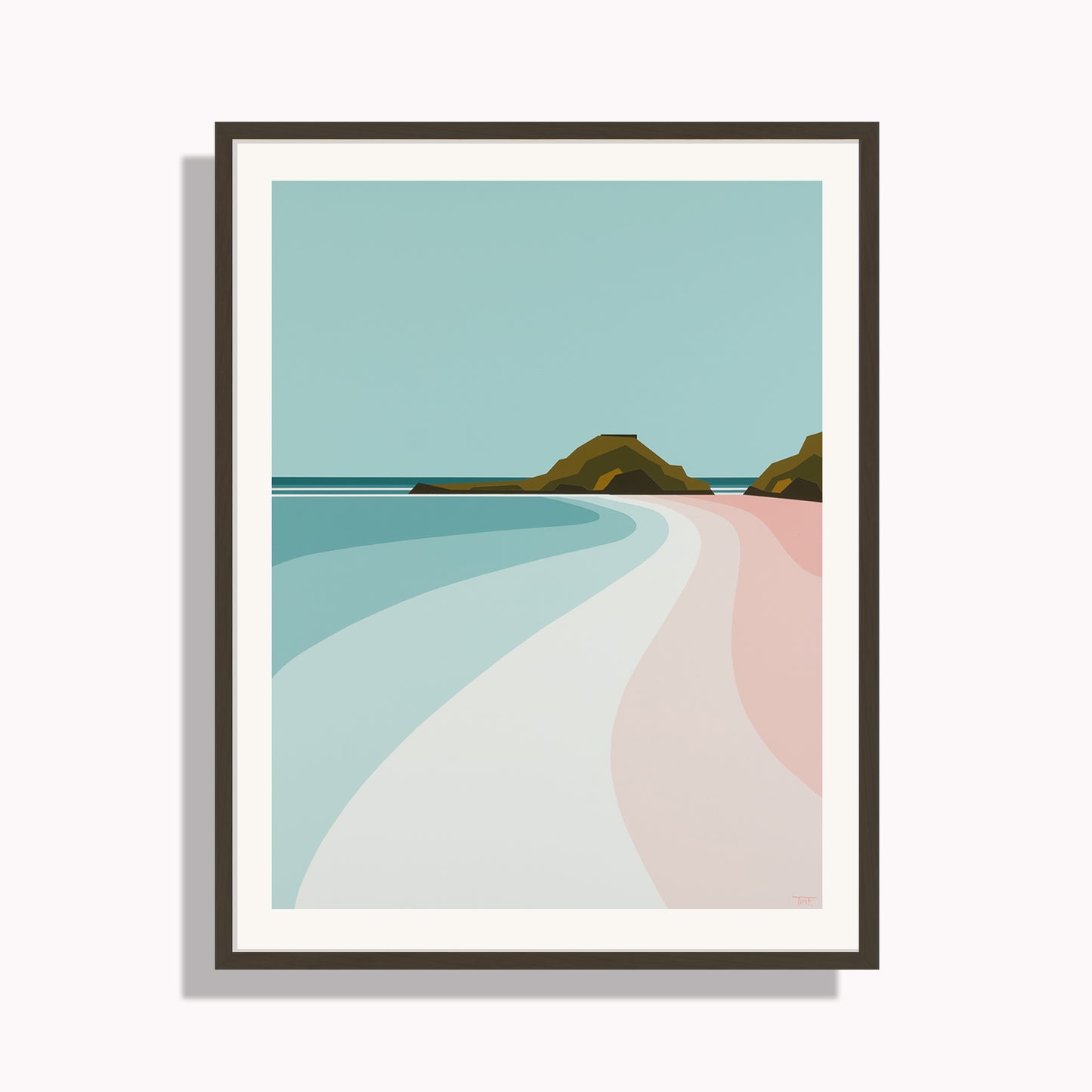 The Pass, Byron Bay, NSW - Limited Edition Print